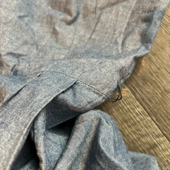LL BEAN Signature Chambray Dress size 8 - Picture 8 of 9